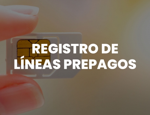 INICIA REGISTRO DE NUEVAS LÍNEAS PREPAGO